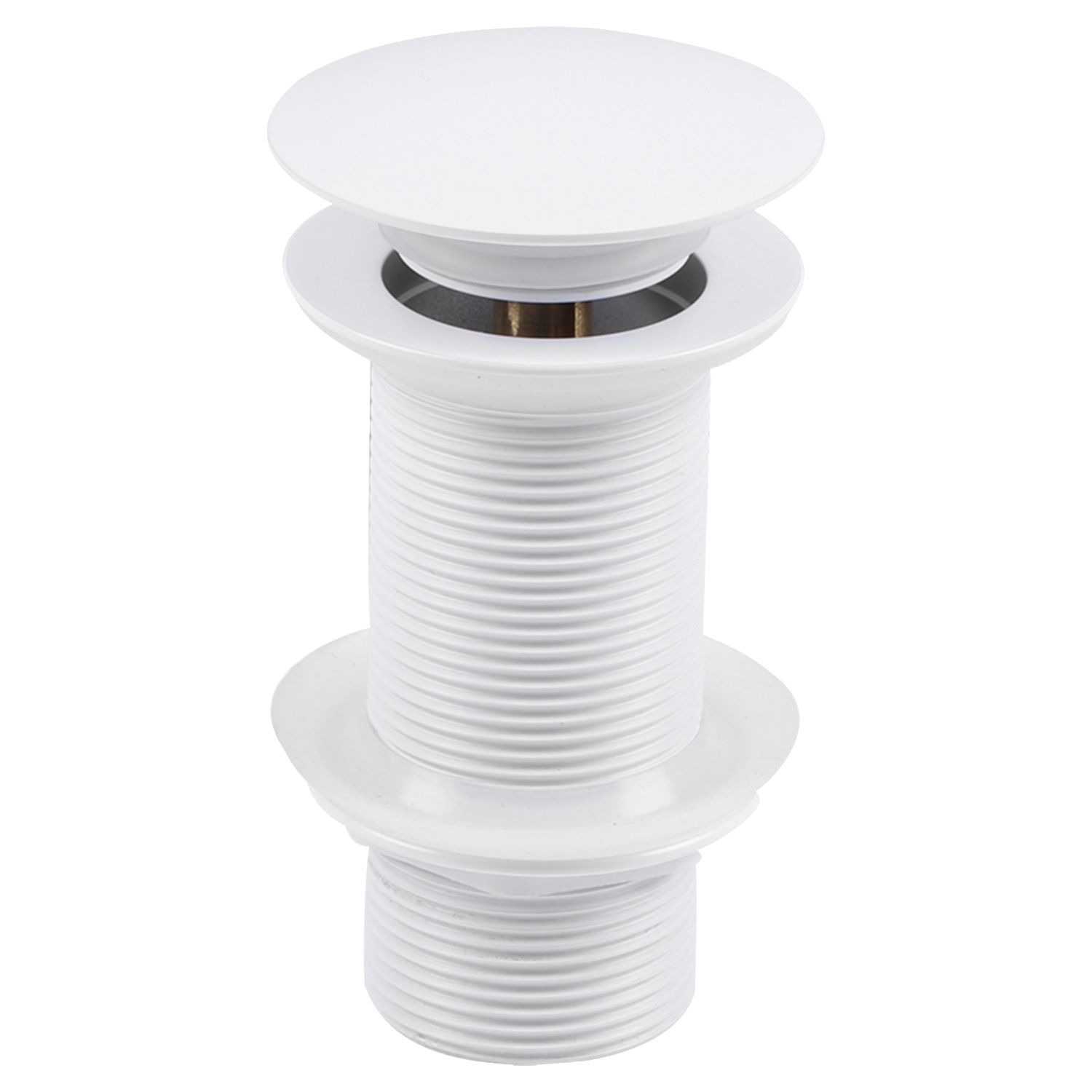 Wastafel Afvoerplug Differnz Pop Up Design 9.8 cm Wit