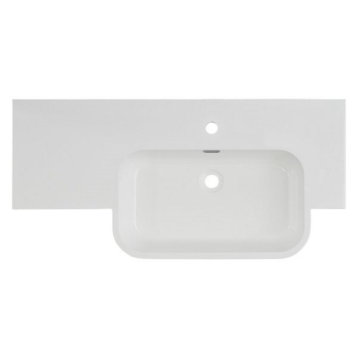 Wastafel Differnz Fabulous 100 cm Wit