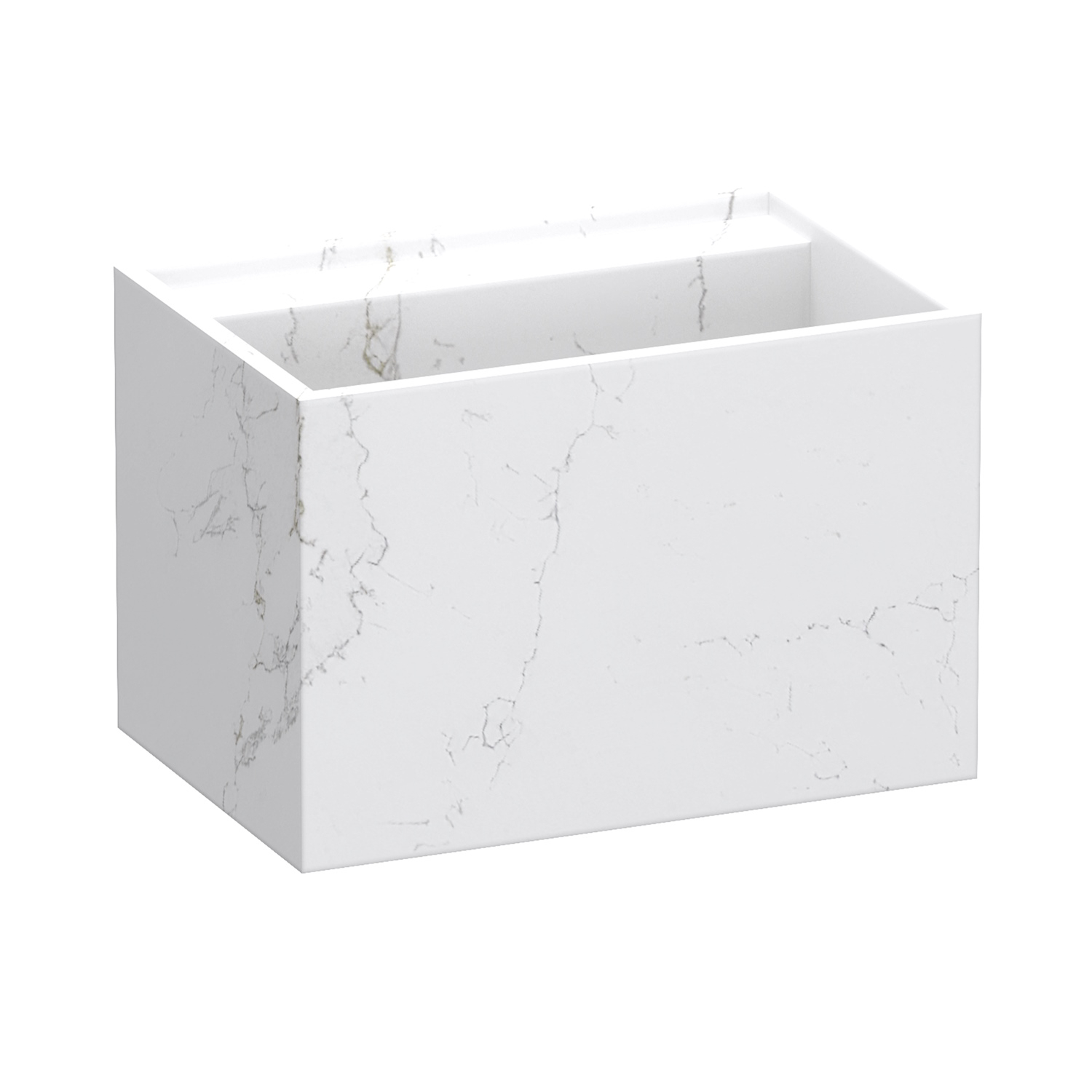 Wastafel Topa Cube 60 Calacatta Gold (0 krgt.)