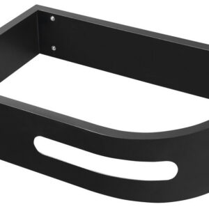 Wastafelbeugel met Handdoekhouder Sapho Pulse Links Zwart
