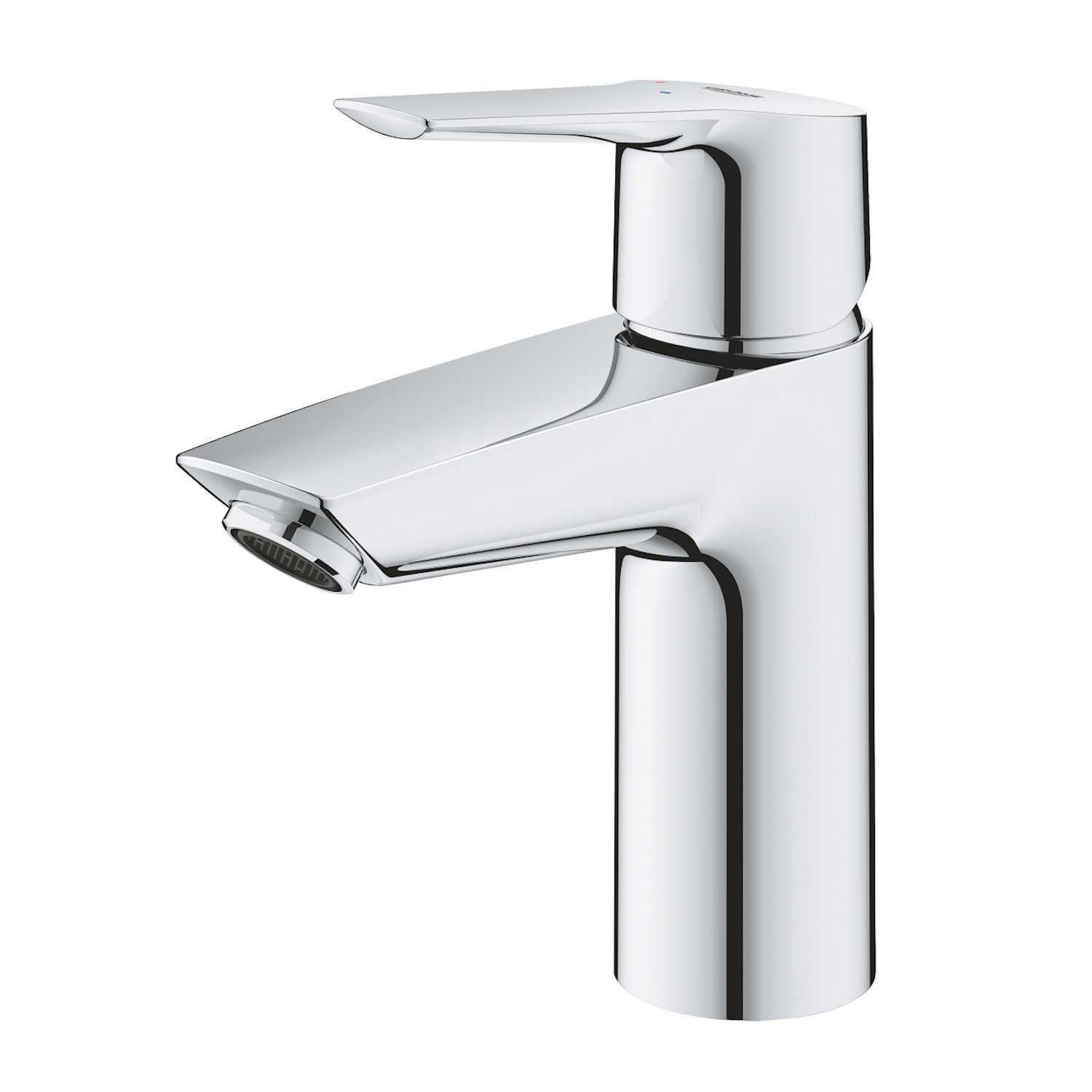 Wastafelmengkraan Grohe QuickFix Start S-Size ES Met Push Open Waste Chroom