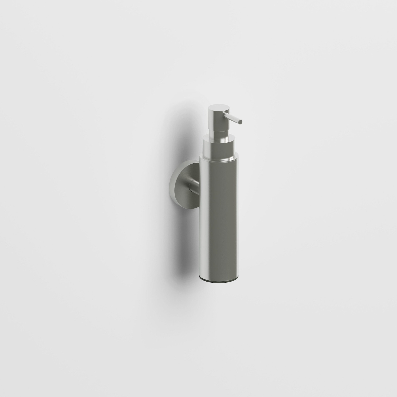 Zeepdispenser Clou Sjokker Wandmodel RVS Geborsteld