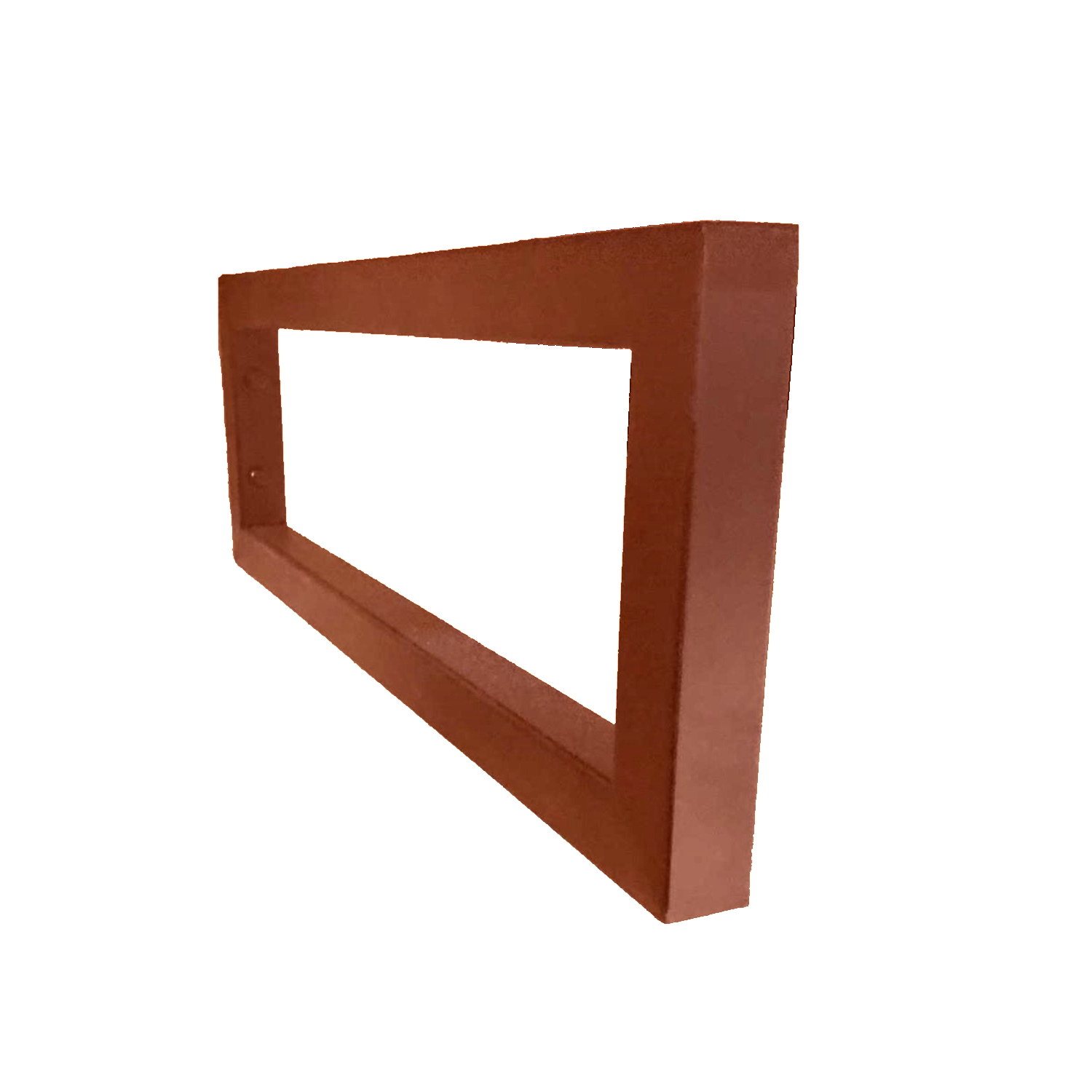 Zichtbare Beugels voor Bovenblad 4 cm Mat Koper (2 stuks)