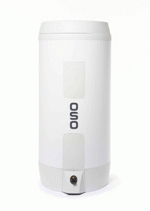 Masterwatt OSO SAGA Xpress elektrische boiler staand 200 liter 3 (+3) kW RVS 200502020