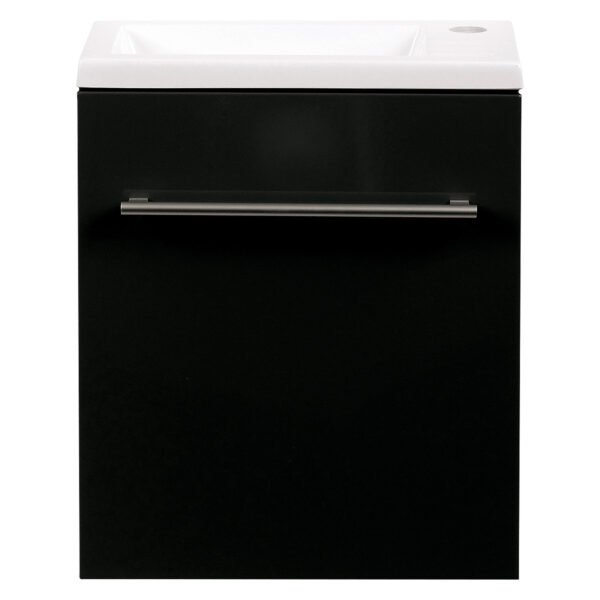 Differnz Tight toiletmeubel 40cm zwart