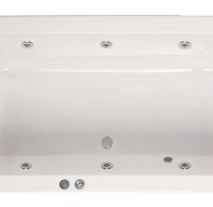 Lambini Designs Cube Bubbelbad 180x80cm 6+4+2 hydro jets