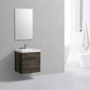 Lambini Designs Trend Line Compact badmeubel greeploos 60cm century oak
