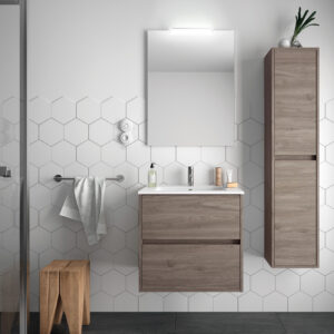 Muebles Project badmeubel donker eiken 60cm