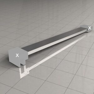 Mueller Augsburg Losse vierkante stabilisatiestang 120cm