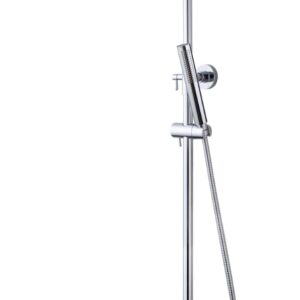 Mueller Round regendouche opbouw 25cm chroom