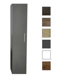 Sanicare kolomkast met reling greep 33,5x160x32cm antraciet